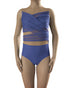ASHLYN Leotard Base - Slate Blue